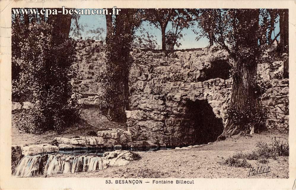 53. BESANÇON - Fontaine Billecul